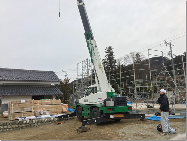 池田町　ナガノ　木の家　山を眺める家