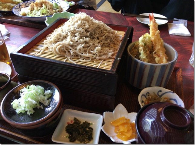 ワサビ蕎麦　月の蕎麦