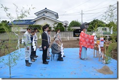 松本市　地鎮祭３