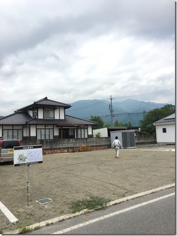 安曇野市　地鎮祭準備