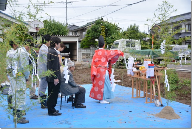 松本市　地鎮祭