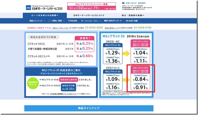 MSJ フラット３５