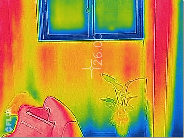 温度測定　サーモカメラ　住宅　英設計