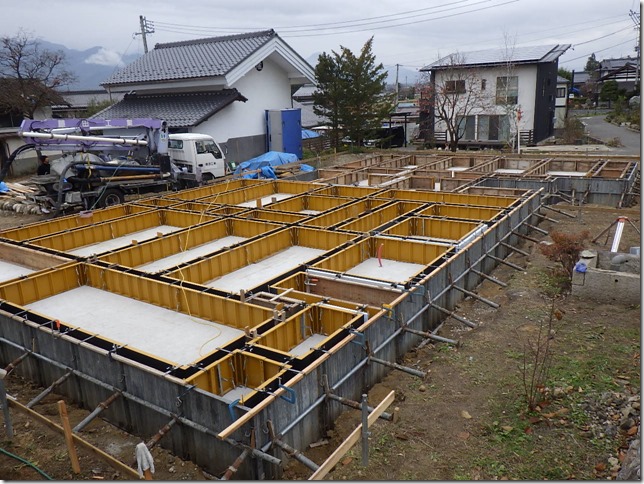 池田町の家　基礎工事　オープンシステム