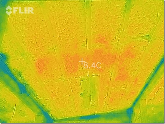 サーモカメラ　天井