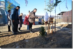 地鎮祭　松本市岡田下岡田の家　住宅　英設計　高気密高断熱　エコウィンハイブリット