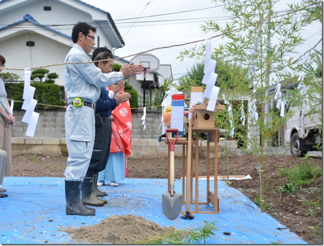 業者さんも参列