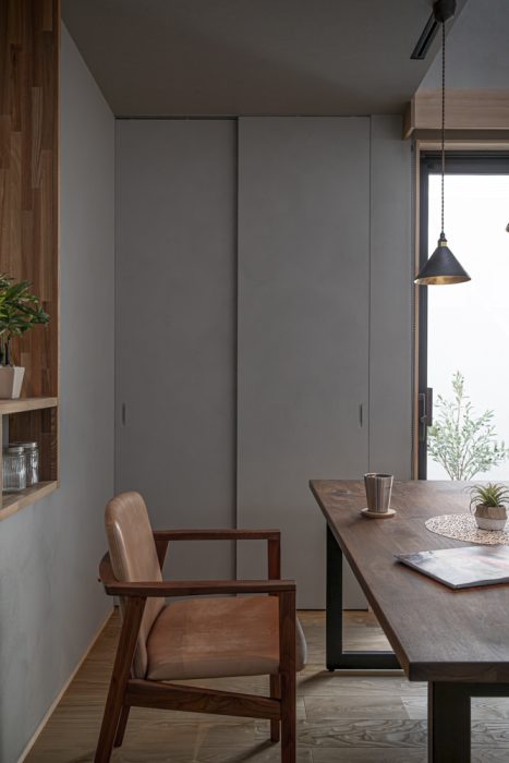 中庭のある平屋、ハレとケを愉しむ住まい