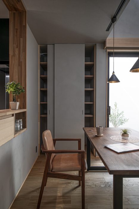 中庭のある平屋、ハレとケを愉しむ住まい