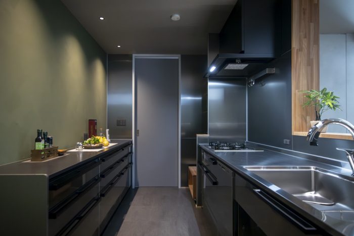 中庭のある平屋、ハレとケを愉しむ住まい