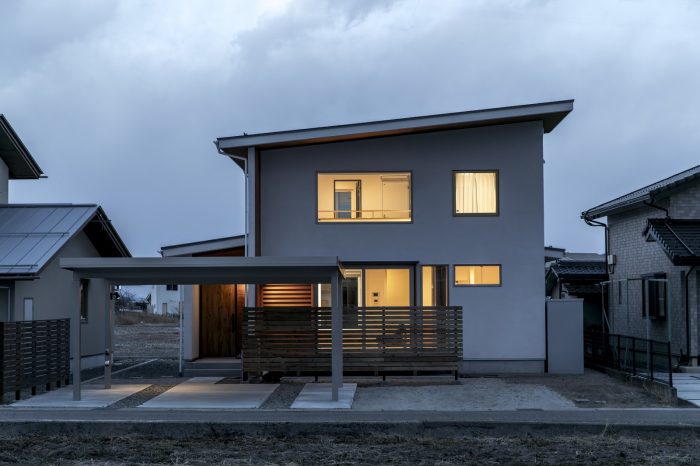 リビングと書斎、音楽室から北アルプスを眺めて、ＢＢＱを愉しめる暮らし