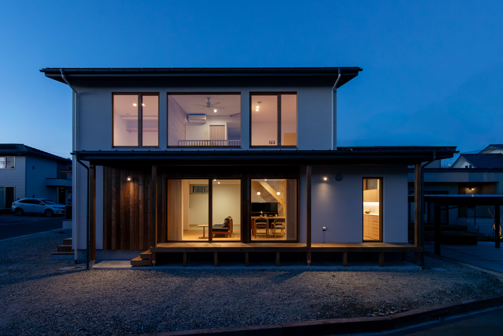 将来の平屋暮らしを見据えて心地よく暮らす　パッシブハウス　HEAT20　G3