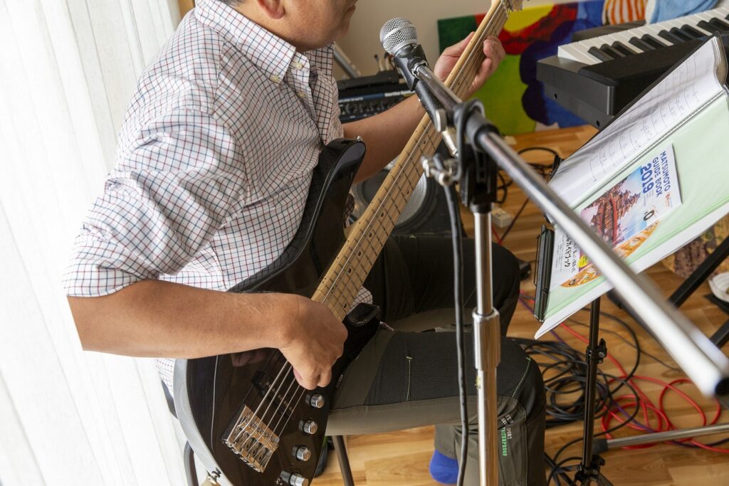 音楽室と書斎のある住まい　将来は平屋として暮らせる家