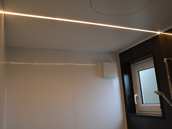 LDKにオリジナル家具を設計した住まい（敷地内建替　別棟編）