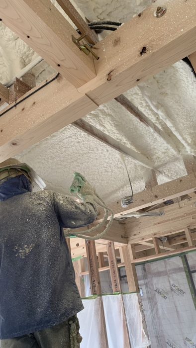 平屋　断熱構造見学会　（松本市）